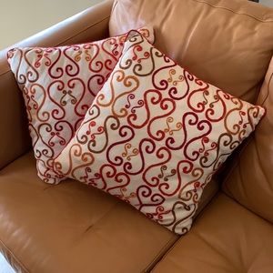 Accent pillows